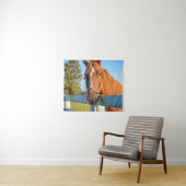 Twilight-Roos | Thoroughbred Race Horse Wandkleed (In Situ (horizontaal))