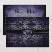 Twilight SD-kaart Save The Date (Voorkant / Achterkant)