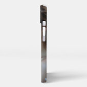 Twilight Seraph – Glanzende Engel van het Avondlic iPhone Hoesje (Linkerkant)