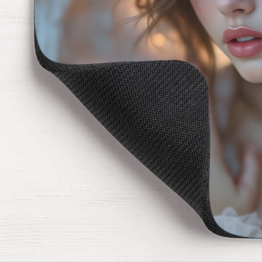 Twilight Seraph – Glanzende Engel van het Avondlic Muismat (Hoek)