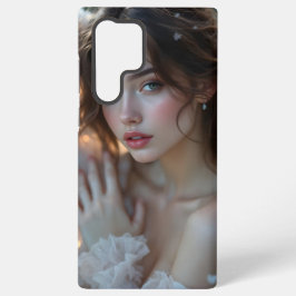 Twilight Seraph – Glanzende Engel van het Avondlic Samsung Galaxy Hoesje