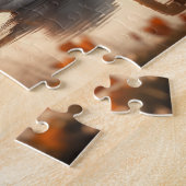 Twilight Serenity - Zwanen in liefde Legpuzzel (Zijkant)