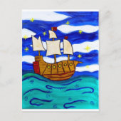 Twilight Ship Briefkaart (Voorkant)