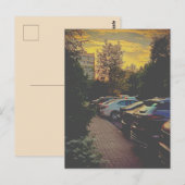 Twilight Silence Urban Postcard – Customizable Briefkaart (Voorkant / Achterkant)