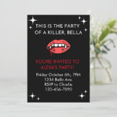 Twilight Skin of a Killer Uitnodiging (Staand voorkant)
