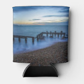 Twilight Sky Over Shoreline en Breakwater Blikjeskoeler (Voorkant)