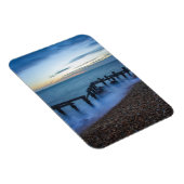 Twilight Sky Over Shoreline en Breakwater Magneet (Rechterzijde)