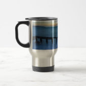 Twilight Sky Over Shoreline en Breakwater Reisbeker (Links)