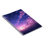 Twilight Sky Spiraalschrift Notitieboek (Rechterzijde)