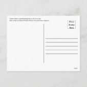 Twilight Soar van merels in het Quivira Briefkaart (Achterkant)