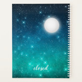 Twilight-sterren voor volledige bewegingspanner planner (Achterkant)