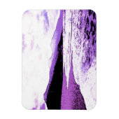Twilight-strand in viool en paars magneet (Verticaal)