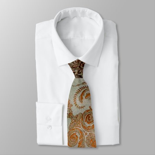 Twilight Sunset Brocade Neck Tie Stropdas (Gebonden)
