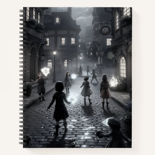 Twilight Tales op Cobblestone Notitieboek (Voorkant)