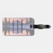 Twilight, Tarn en Crescent Moon Bagagelabel (Achterkant horizontaal)