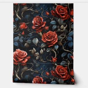 Twilight Thorns Botanical Behang