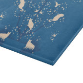 Twilight Tomcats Glass Cutting Board Snijplank (Hoek)