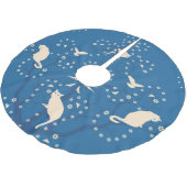 Twilight Tomcats Tree Skirt Kerstboom Rok (Gekanteld)