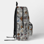 Twilight Trellis Bedrukte Rugzak (Links)