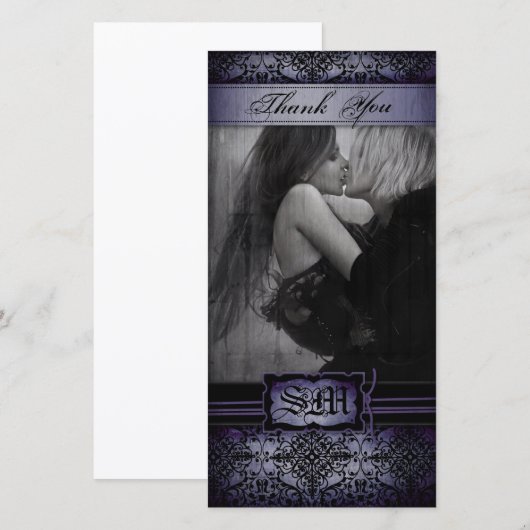 Twilight TY-fotokaart Bedankkaart (Voorkant / Achterkant)