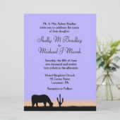 Twilight Westerne Weddenschap Kaart (Staand voorkant)