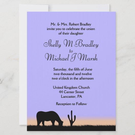 Twilight Westerne Weddenschap Kaart (Voorkant)