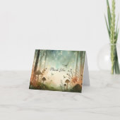 Twilight Whispers van het bos Bedankkaart (Voorkant)