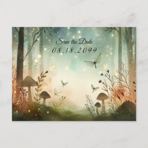 Twilight Whispers van het bos Feestdagenkaart