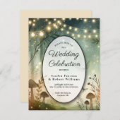 Twilight Whispers van het bos Kaart (Voorkant / Achterkant)