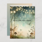 Twilight Whispers van het bos Kaart (Voorkant / Achterkant)