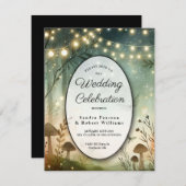 Twilight Whispers van het bos Kaart (Voorkant / Achterkant)