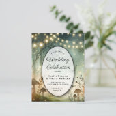 Twilight Whispers van het bos Kaart (Staand voorkant)