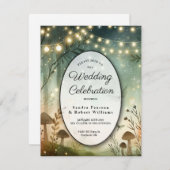 Twilight Whispers van het bos Kaart (Voorkant / Achterkant)