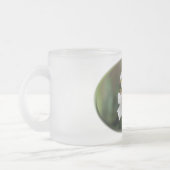 Twilight white lily matglas koffiemok (Links)