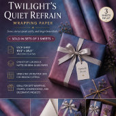 Twilights Stille Refrein Inpakpapier Vel