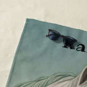 Twilight's White Horse Strandlaken (In situ)