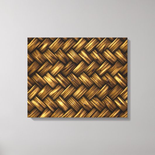 Twill Weave 1 gewikkeld canvas Afdruk (Voorkant)