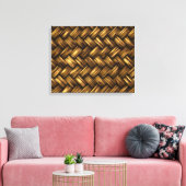 Twill Weave 1 gewikkeld canvas Afdruk (Insitu (Woonkamer))