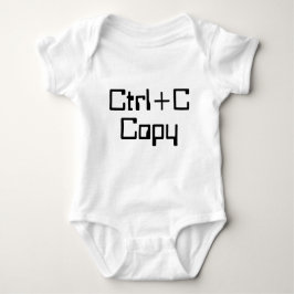 Twin 1 Ctrl+C Kopiëren Nerd Geek Romper