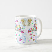 Twin Angels Mok Happy Birthday Mok (Voorkant rechts)