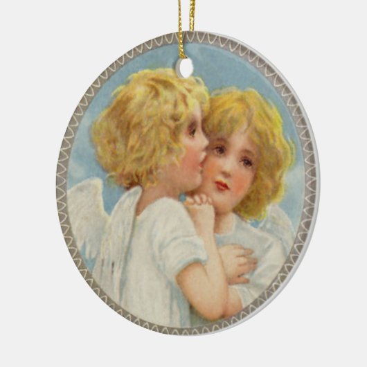 Twin Angels Ornament (Links)