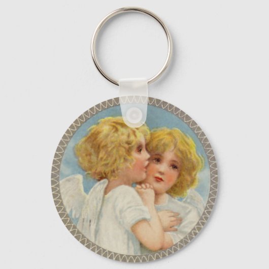 Twin Angels Sleutelhanger (Voorkant)