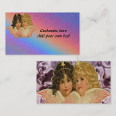 Twin Angels visitekaartjes (Voorkant / Achterkant)