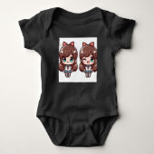 Twin Anime Cheer Romper (Voorkant)