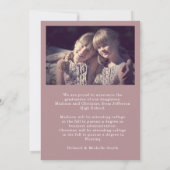 Twin Arch Photo College High School Afstuderen Aankondiging (Achterkant)