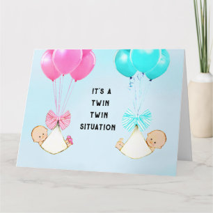 Twin Babies Kaart