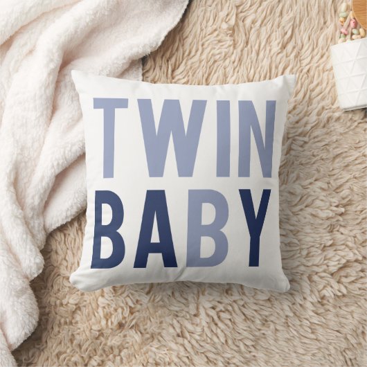 Twin Baby B Pillow Blue Kussen (Deken)