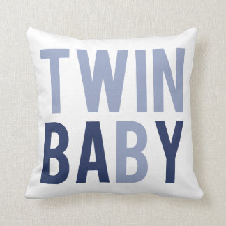 Twin Baby B Pillow Blue Kussen