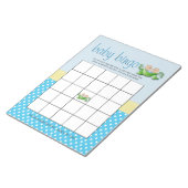 Twin Baby Boy Shower Baby shower Game Notitieblok (Schuin)