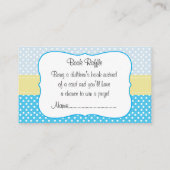 Twin Baby Boys - Twee erwten in een pod boek raffe Informatiekaartje (Achterkant)